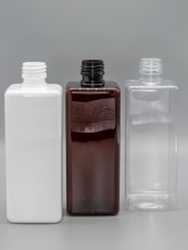 500 ml PET Vierkantflasche Klar