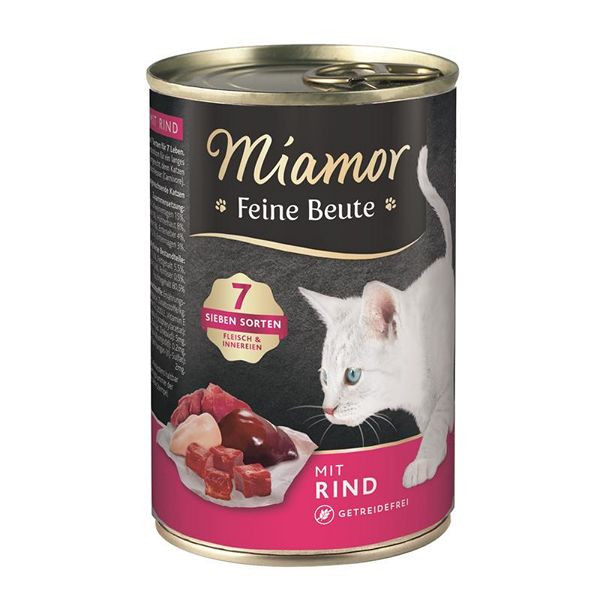 Miamor Katzenfutter 400 g Dose Rind