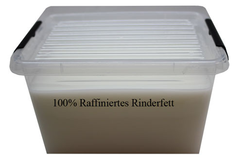 1250g Rinderfett in PE Box