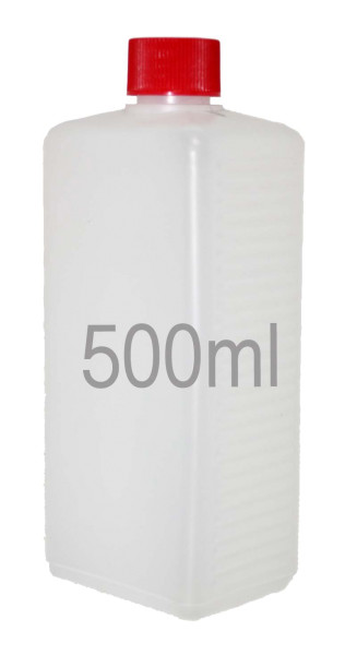500 ml Rechteck, Vierkant, Flasche, Leerflasche, PE, Flasche