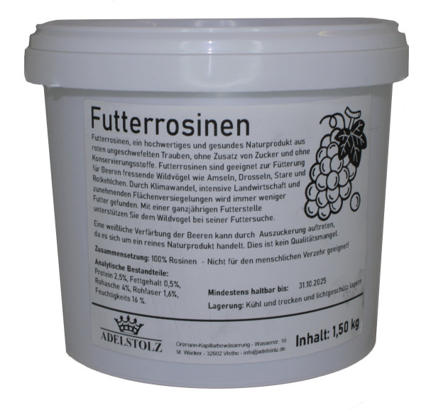 Premium Futterrosinen